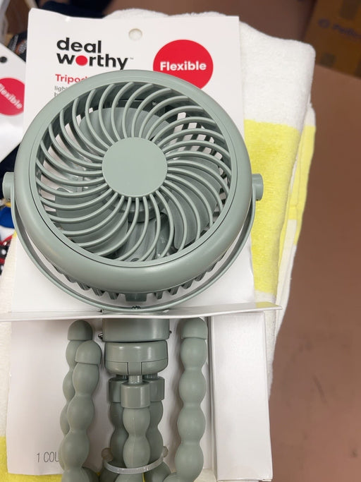 Dealworthy Portable Fans Dealworthy Flexible Tripod Fan - Green