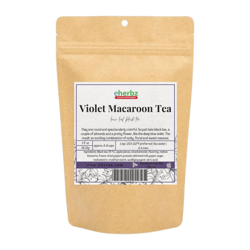 Dethlefsen & Bach Black Tea Violet Macaroon Tea