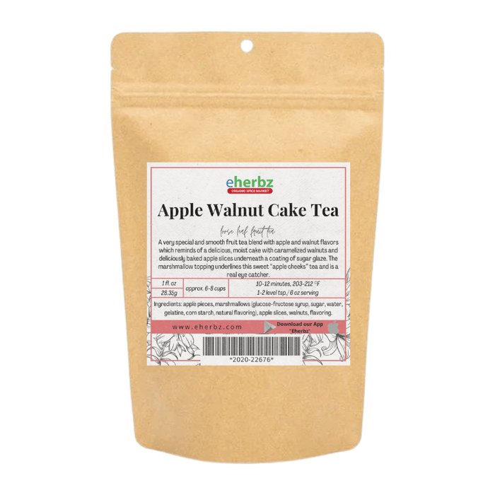 Dethlefsen & Bach Fruit Tea Blend Apple Walnut Cream Cake Fruit Tea