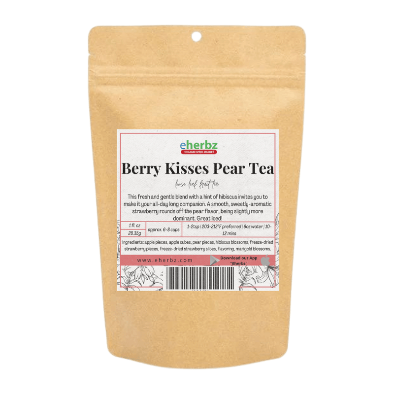 Dethlefsen & Bach Fruit Tea Blend Berry Kisses Pear (Strawberry/Pear Flavor)