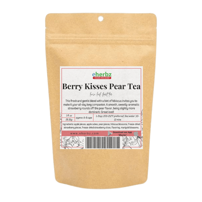 Dethlefsen & Bach Fruit Tea Blend Berry Kisses Pear (Strawberry/Pear Flavor)