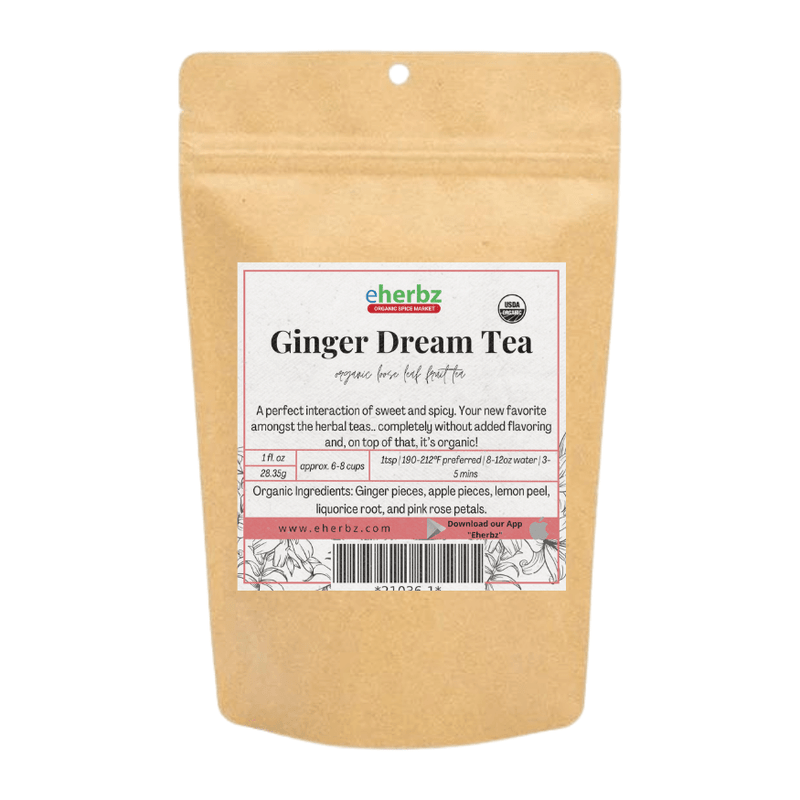 Dethlefsen & Bach Herbal Tea Blend Ginger Dream Tea Organic