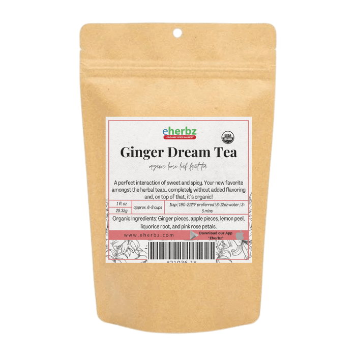 Dethlefsen & Bach Herbal Tea Blend Ginger Dream Tea Organic