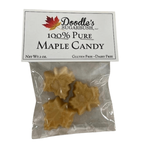 Doodle's Sugarbush Maple Candy 100% Pure Maple Candy - 3 Pc. Bag