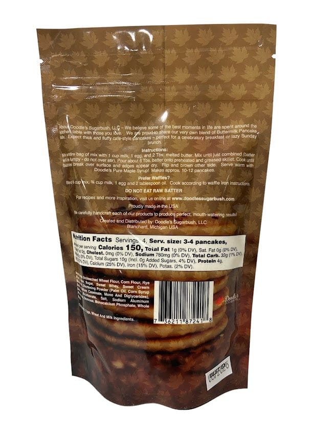 Doodle's Sugarbush Pancake Mix Buttermilk Pancake Mix