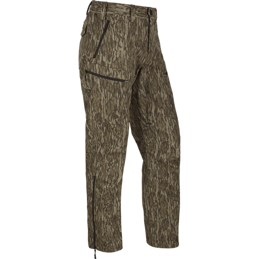 Drake Waterfowl Hunting Pants MST Softshell Waterfowler Pants (Mossy Oak Bottomland)