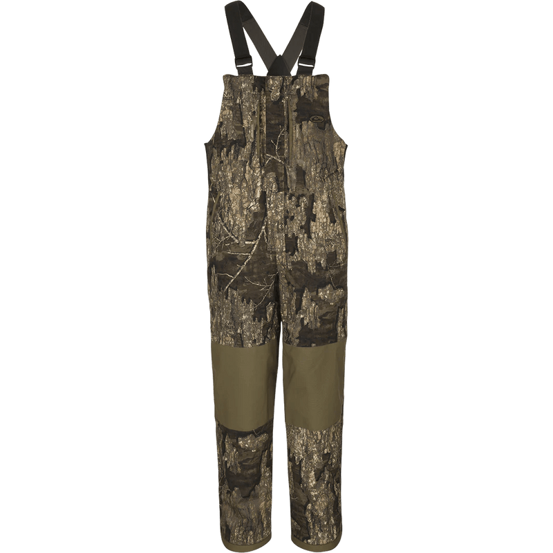 Drake Waterfowl Youth Hunting Bib Youth Reflex Insulated Bib Realtree Timber