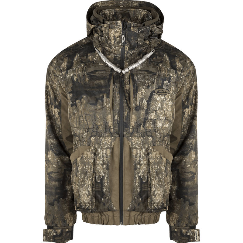 Drake Waterfowl Youth Hunting Jacket Youth Reflex 3-In-1 Plus 2 Jacket Realtree Timber Youth