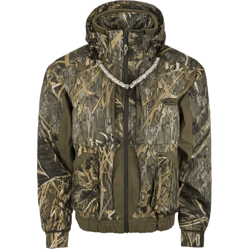 Drake Waterfowl Youth Hunting Jacket Youth Reflex 3-In-1 Plus 2 Jacket Shadowgrass Habitat Youth