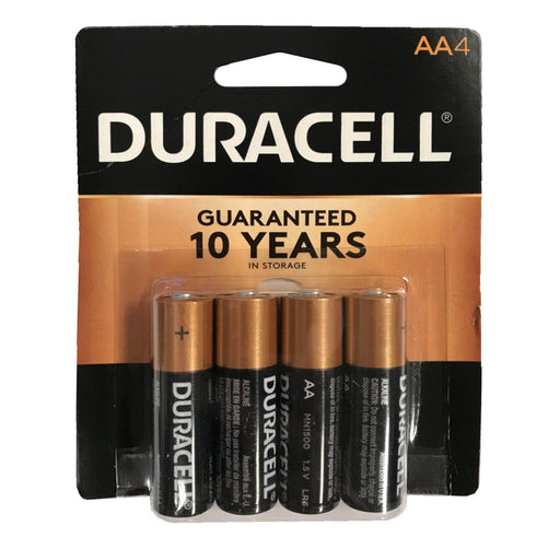 Duracell Batteries BATTERY DURACELL 4-AA