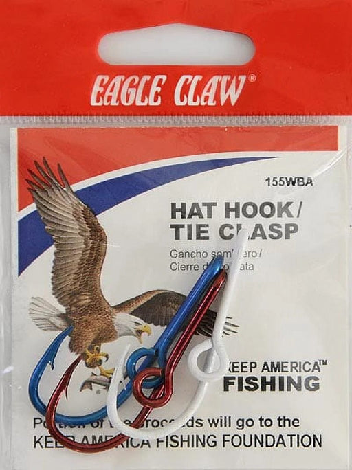 Eagle Claw Eagle Claw Hat Hook (Red White and Blue)