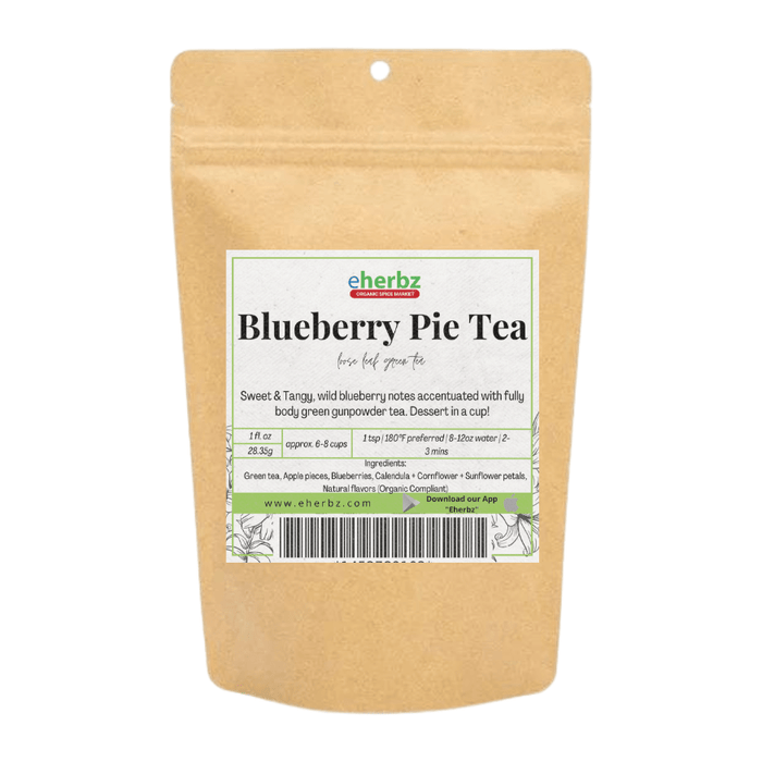 English Tea Store Green Tea Blueberry Pie Tea