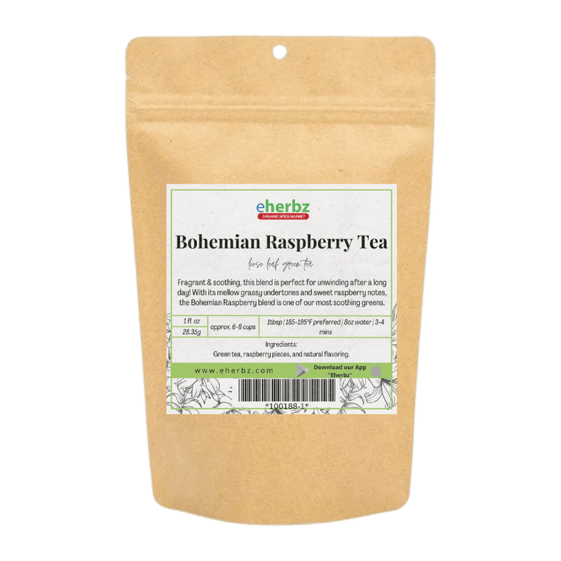 English Tea Store Green Tea Bohemian Raspberry Tea