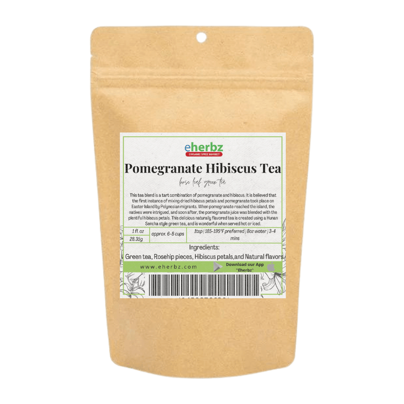 English Tea Store Green Tea Pomegranate Hibiscus Tea