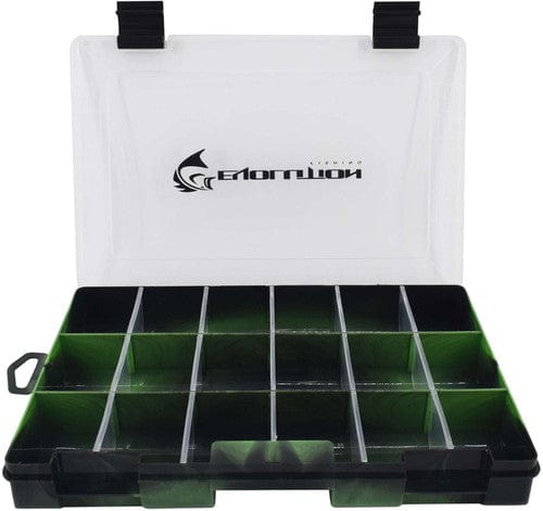 Evolution Fishing Fishing Tackle Box EVOLUTION DRIFT 3600 TRAY GRN 3600 TACKLE TRAY GREEN