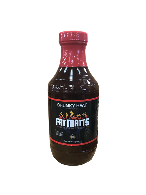 Fatt Matt's BBQ Hot Sauce Fat Matt’s BBQ Sauce Chunky Heat