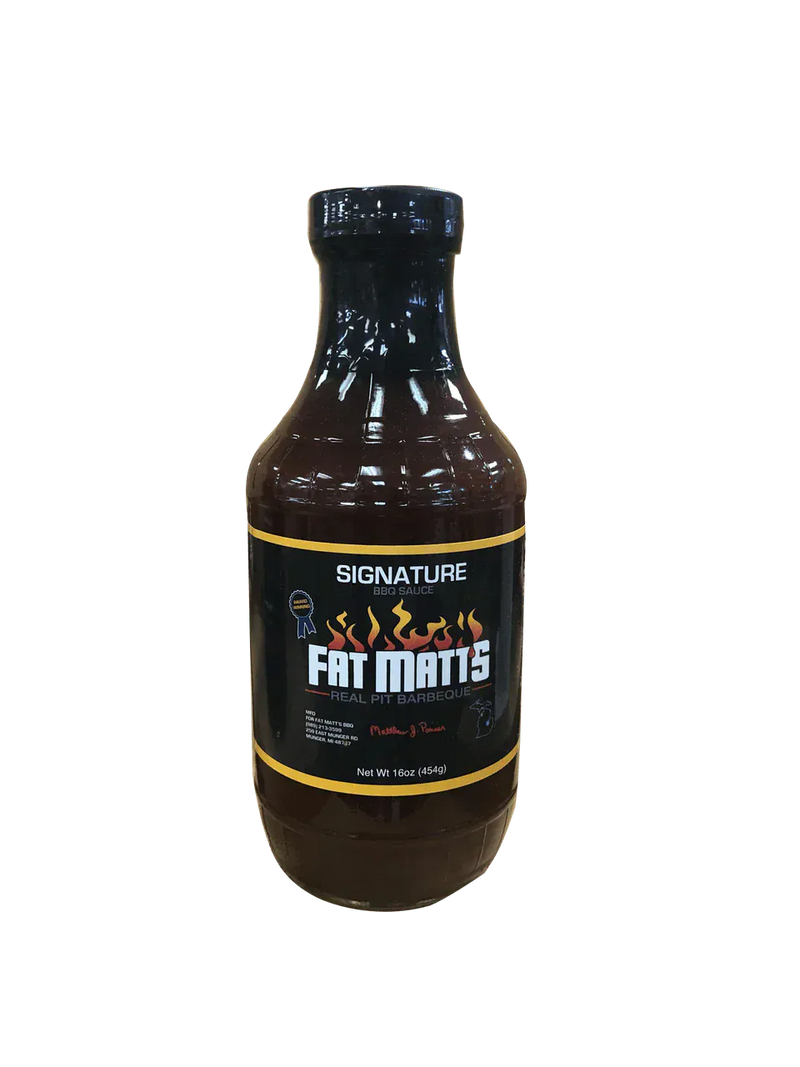 Fatt Matt's BBQ Hot Sauce Fat Matt’s BBQ Sauce Signature
