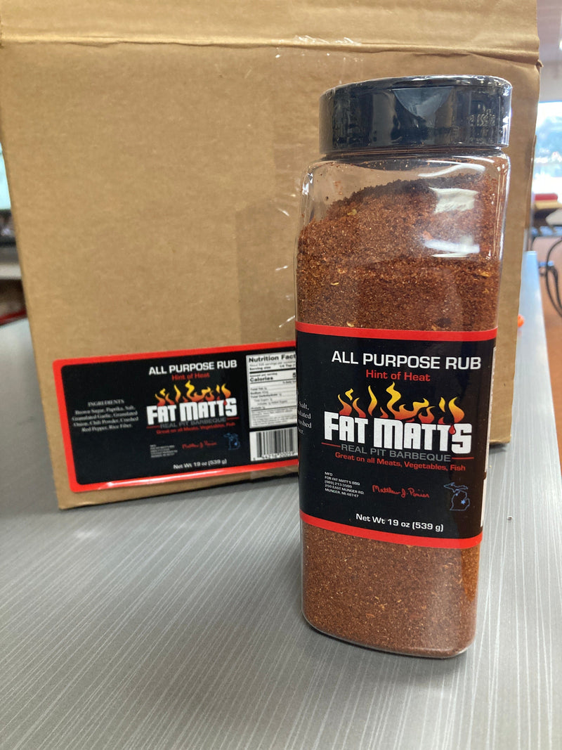 Fatt Matt's BBQ Rubs Fat Matt’s Rub (Heat) 19oz