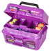 FLAMBEAU CORPORATION Fishing Tackle Box Big Mouth Tackle Box Kit - Purple Swirl