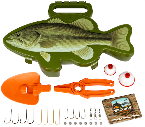 FLAMBEAU CORPORATION Fishing Tackle Box Wild Bite Adventure Fishing Kit - BASS