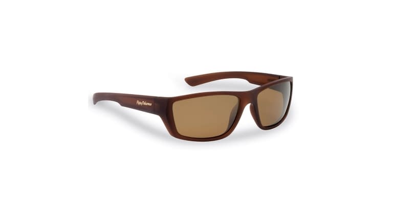 Flying Fisherman Sunglasses Tailer Matte Brown Amber FLYING FISHERMAN SUNGLASSES