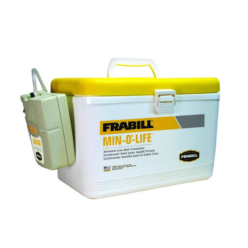 Frabill Fishing Tackle Box FRABILL BAIT BOX WITH AERATOR