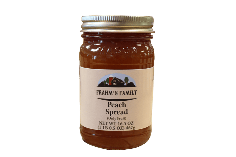 Frahm’s Family Jams & Jellies Peach Spread 16.5 oz