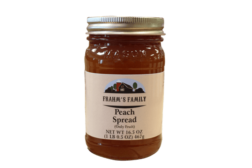 Frahm’s Family Jams & Jellies Peach Spread 16.5 oz