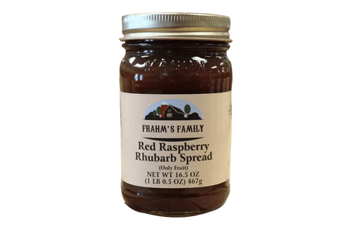 Frahm’s Family Jams & Jellies Red Raspberry Rhubarb Spread 16.5 oz