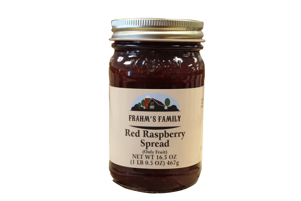 Frahm’s Family Jams & Jellies Red Raspberry Spread 16.5 oz