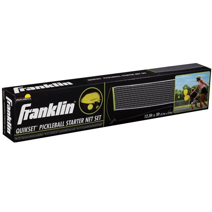 Franklin Sports Outdoor Games QUICKSET PICKLEBALL STARTER SET