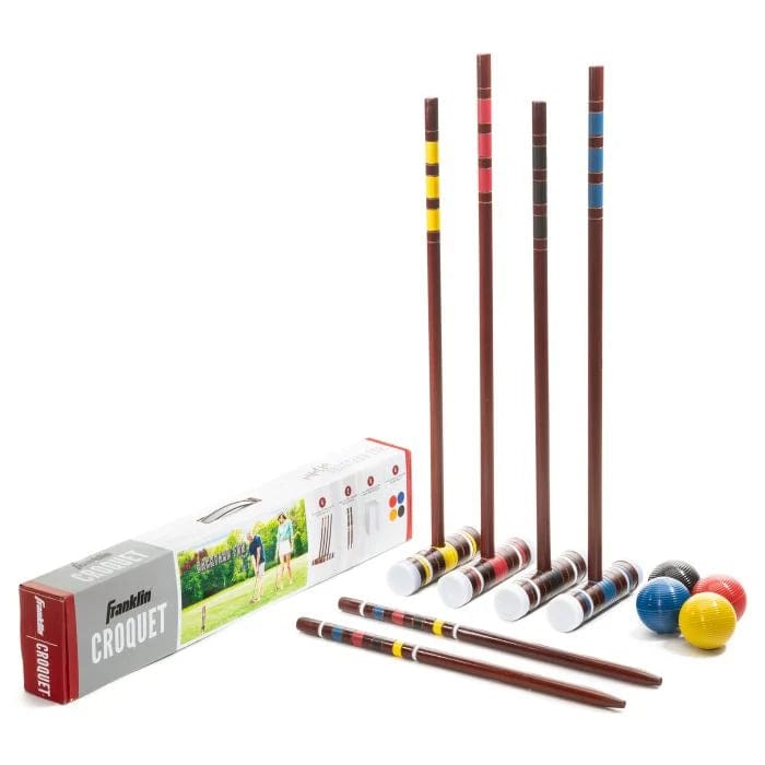 Franklin Sports Outdoor Games STARTER CROQUET SET