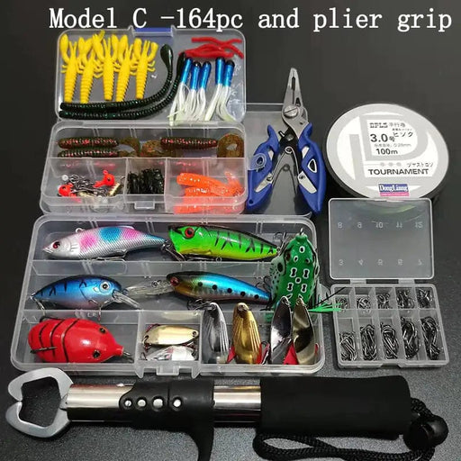 Fritz's Outdoor Discounts Accessories and Parts Kit 165 Peças Fishing Lure Kit