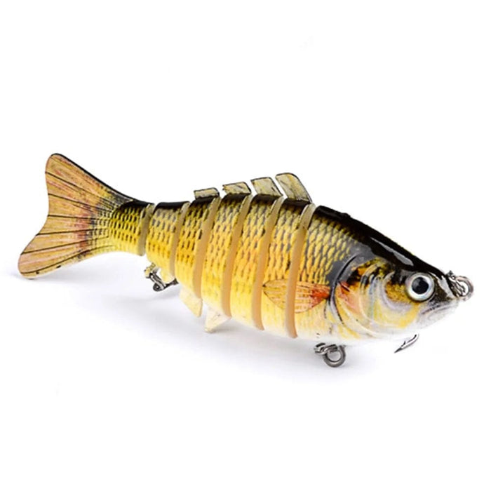 Fritz's Outdoor Discounts Artificial Minnow Multi-section Wobbler Fishing Bait