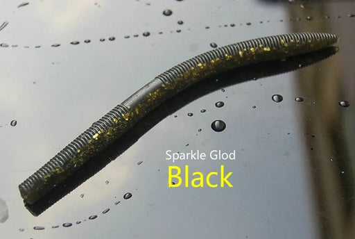 Fritz's Outdoor Discounts Black / 14 CM Soft Plastic Worm Fishing Bait