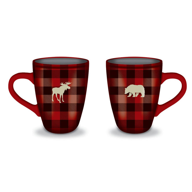 Fritz's Outdoor Discounts BUFFALO PLAID CAFE MUG 16OZ