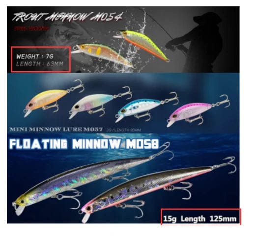 Fritz's Outdoor Discounts Fishing Lure Bait Set