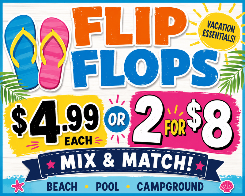 Fritz's Outdoor Discounts Flip Flop