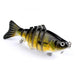 Fritz's Outdoor Discounts Hard Bait - 4 / 100 MM Artificial Minnow Multi-section Wobbler Fishing Bait