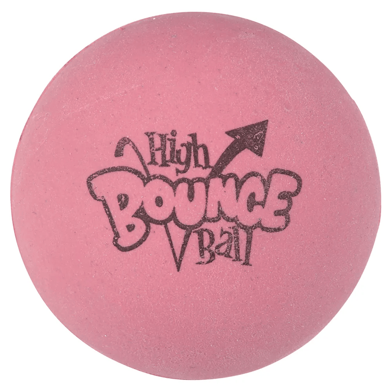Fritz's Outdoor Discounts Toys 2.5" Rubber Pink High Bounce Ball
