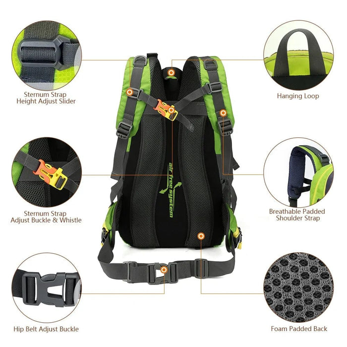 Fritz's Outdoor Discounts Waterproof Climbing Backpack