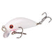 Fritz's Outdoor Discounts White / 50mm 1 Piece Minnow Fishing Lure