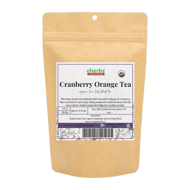 Frontier Black Tea Cranberry Orange Tea Organic