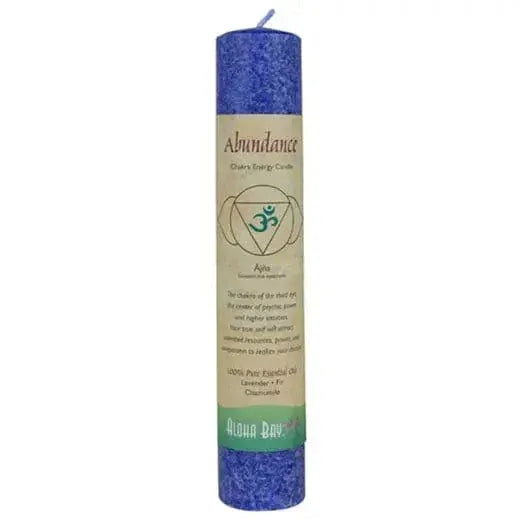 Frontier Candles Chakra pillar - Abundance