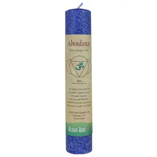 Frontier Candles Chakra pillar - Abundance