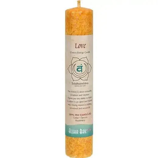 Frontier Candles Chakra pillar - Love