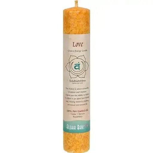 Frontier Candles Chakra pillar - Love