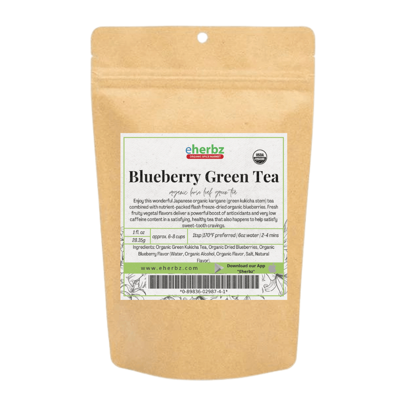 Frontier Green Tea Blueberry Green Tea Organic