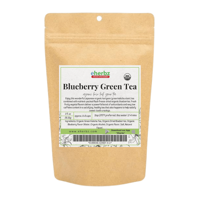 Frontier Green Tea Blueberry Green Tea Organic