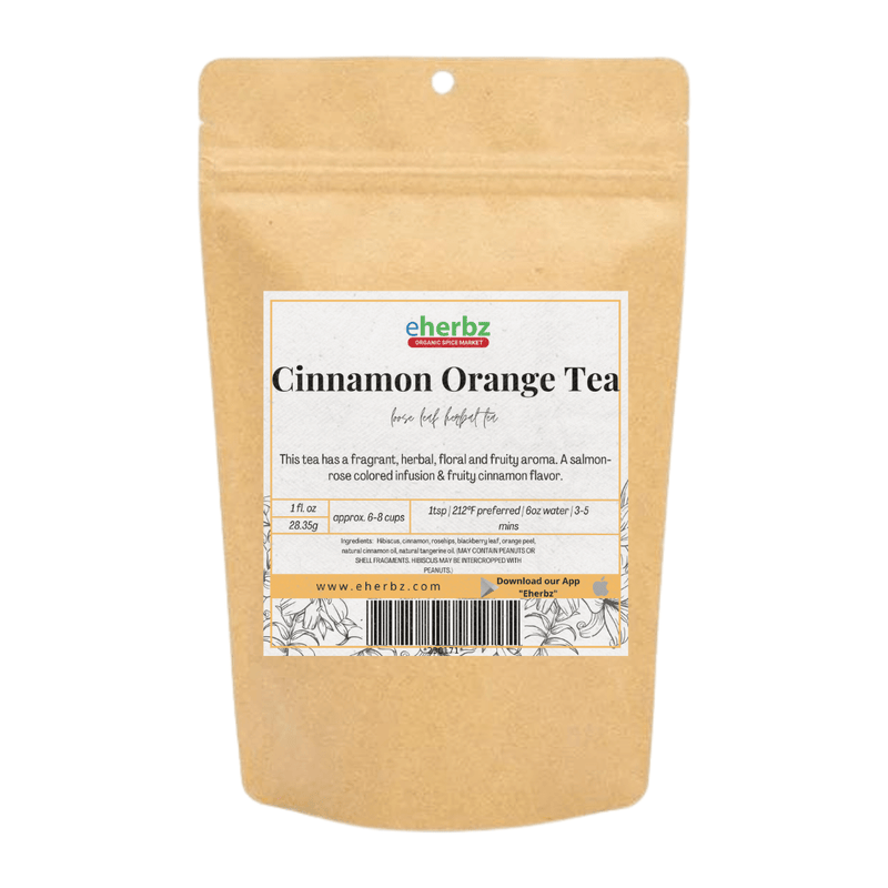 Frontier Herbal Tea Blend Cinnamon Orange Tea Organic